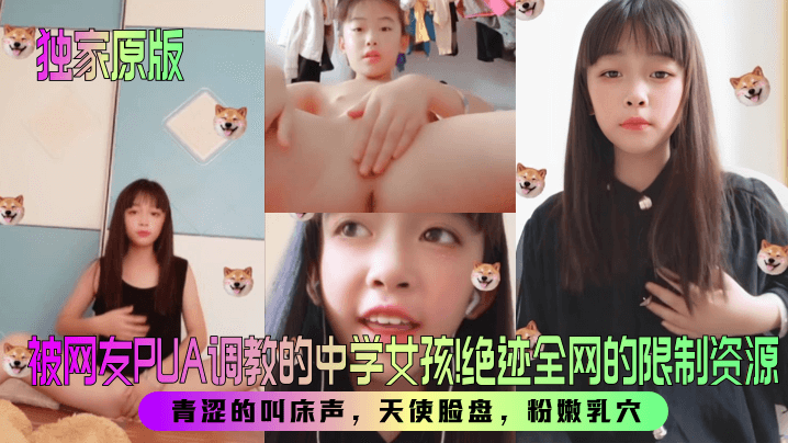 【独家原版】被网友PUA调教的中学女孩！绝迹全网的限制资源！青涩的叫床声，天使脸盘，粉嫩乳穴！